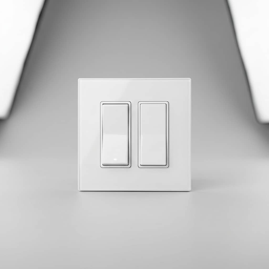 Crabtree Verona 16A Modular Switch — Pearl White